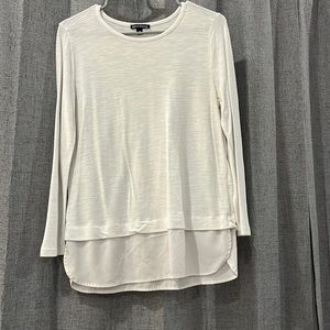 J crew white long sleeve